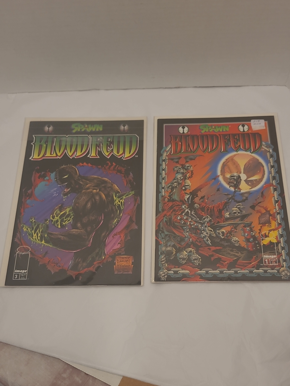 Image Comics Spawn Blood Feud #1-4  Complete Set Todd McFarlane 1995